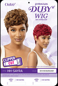 Thumbnail for Outre Premium Clipper Cut Duby 100% Human Hair Pixie Short Wig HH - Sayra - Elevate Styles