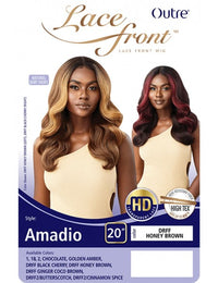 Thumbnail for Outre Lace Front Wig HD Transparent Lace Amadio 20