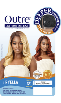 Thumbnail for Outre Premium Synthetic Lace Front Deluxe Wig Ryella 18