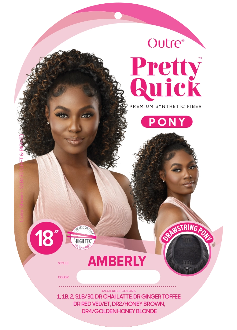 Outre Pretty Quick Pony Amberly - Elevate Styles