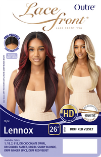 Thumbnail for Outre Synthetic Glueless HD Transparent Lace Front Wig Lennox - Elevate Styles
