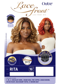 Thumbnail for Outre Synthetic Glueless HD Transparent Lace Front Wig Rita - Elevate Styles