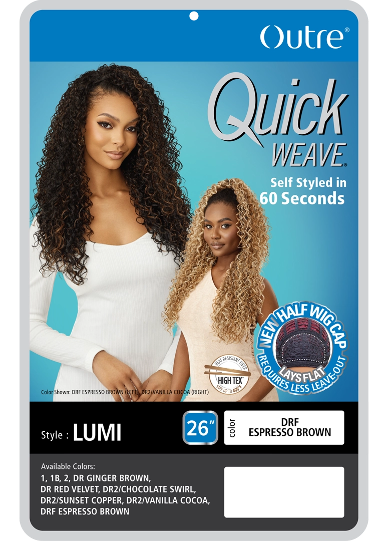 Outre QuickWeave Half Wig Lumi - Elevate Styles