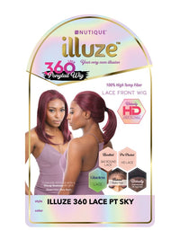 Thumbnail for Illuze 360 Lace Front Wig Pony Tail Collection PT Sky - Elevate Styles