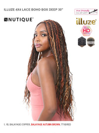 Thumbnail for Nutique BFF ILLUZE 4x4 Lace Braided Boho Box Deep 30