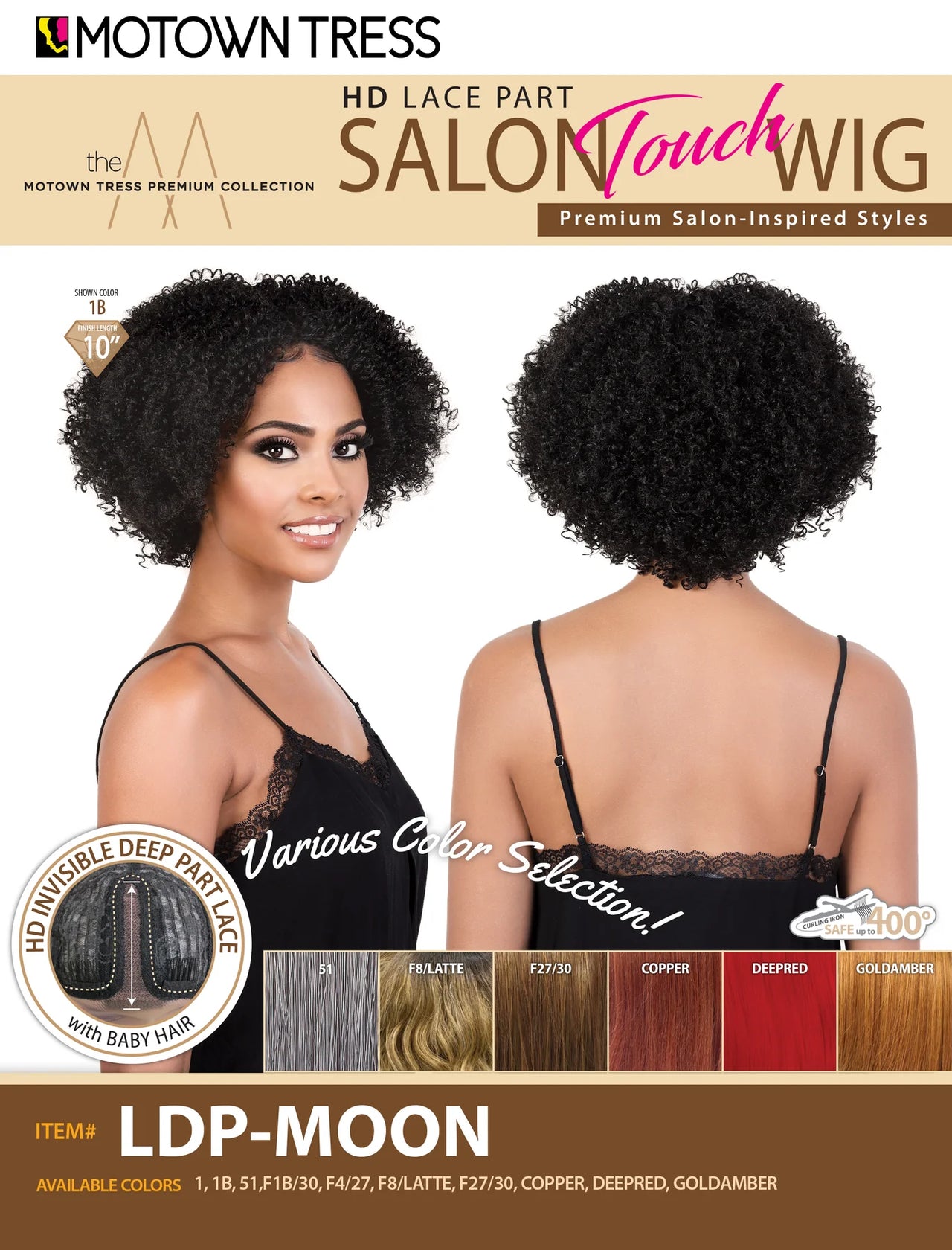 MOTOWN TRESS LACE PART WIG LDP-MOON - Elevate Styles