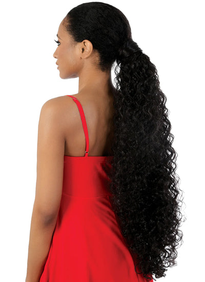 Motown Tress PonyWrap Invisible Pony - Bohemian Curl  PD-WRAP.BH - Elevate Styles
