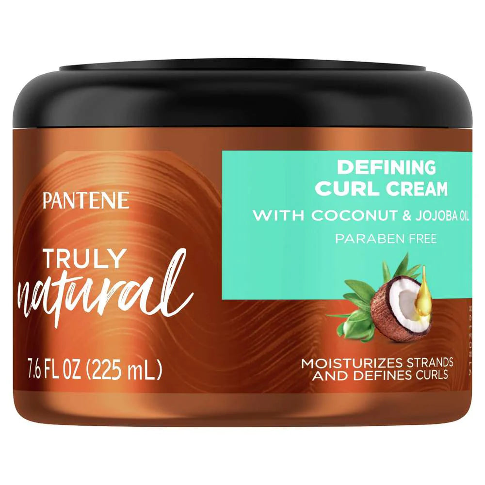 Pantene Truly Natural Defining Curl Cream - 7.6 FL oz - Elevate Styles