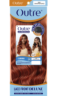 Thumbnail for Outre Premium Synthetic Lace Front Deluxe Wig Lumina 24