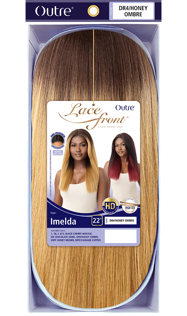 Outre HD Pre-Plucked Lace Front Wig Imelda 22" - Elevate Styles