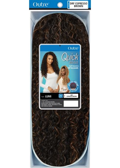 Outre QuickWeave Half Wig Lumi - Elevate Styles
