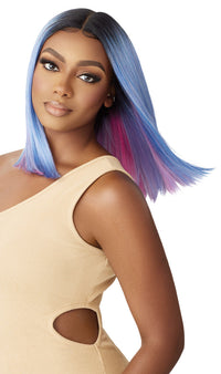 Thumbnail for Outre Color Bomb HD Lace Front Wig Kimia 14