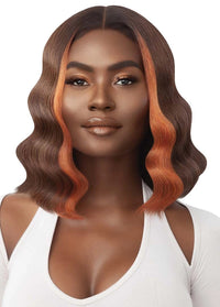 Thumbnail for Outre Synthetic High Tex HD Lace Front Deluxe Wig Silvana FLASH - Elevate Styles