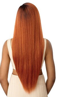 Thumbnail for Outre HD Pre-Plucked Lace Front Wig Natural Yaki 30 - Elevate Styles
