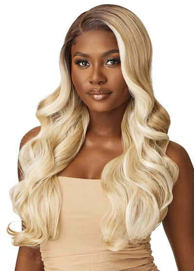 Outre Synthetic Sleek Lay Part HD Transparent Lace Front Wig Sahari - Elevate Styles
