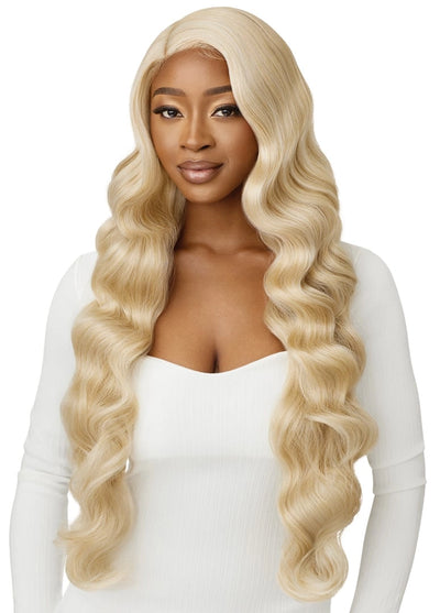 Outre Synthetic Sleek Lay Part HD Transparent Lace Front Wig Kimari - Elevate Styles