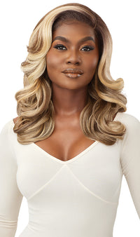 Thumbnail for Outre Synthetic Sleek Lay Part HD Transparent Lace Front Wig Antalia 18