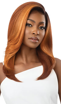 Thumbnail for Outre Synthetic Sleek Lay Part HD Transparent Lace Front Wig Vernisha 18