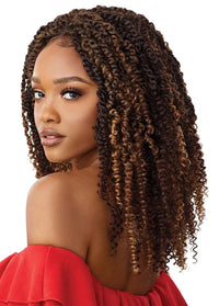 Thumbnail for Outre 4x4 Swiss Braid Lace Front Wig Kinky Boho Passion Waterwave 18