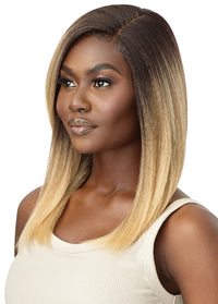 Thumbnail for Outre HD Lace Front Wig Natural Yaki 18