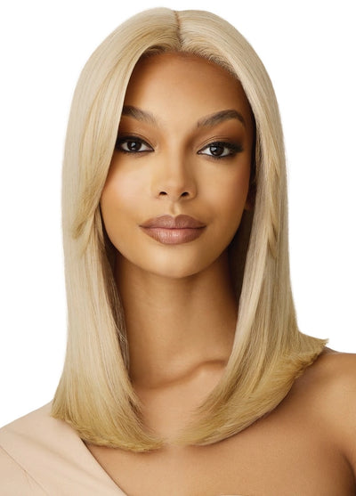 Outre Synthetic Glueless HD Transparent Lace Front Wig Nayella
