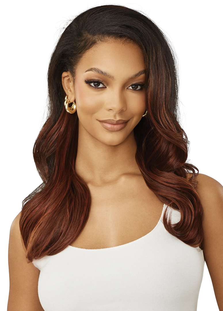 Outre QuickWeave Half Wig Hazel - Elevate Styles