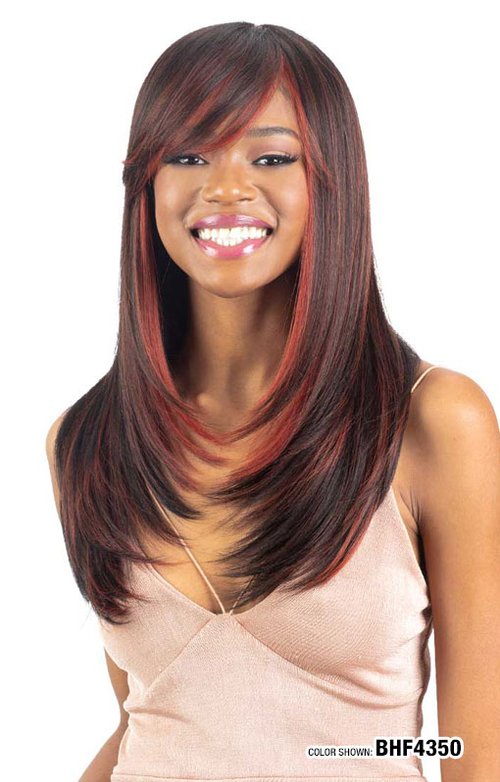 Shake-N-Go Legacy Human Hair Blend Lace Front Wig Geneva