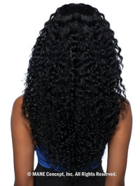 Thumbnail for Mane Concept Trill 11A HD Lace Front Wig Jerry Curl 24