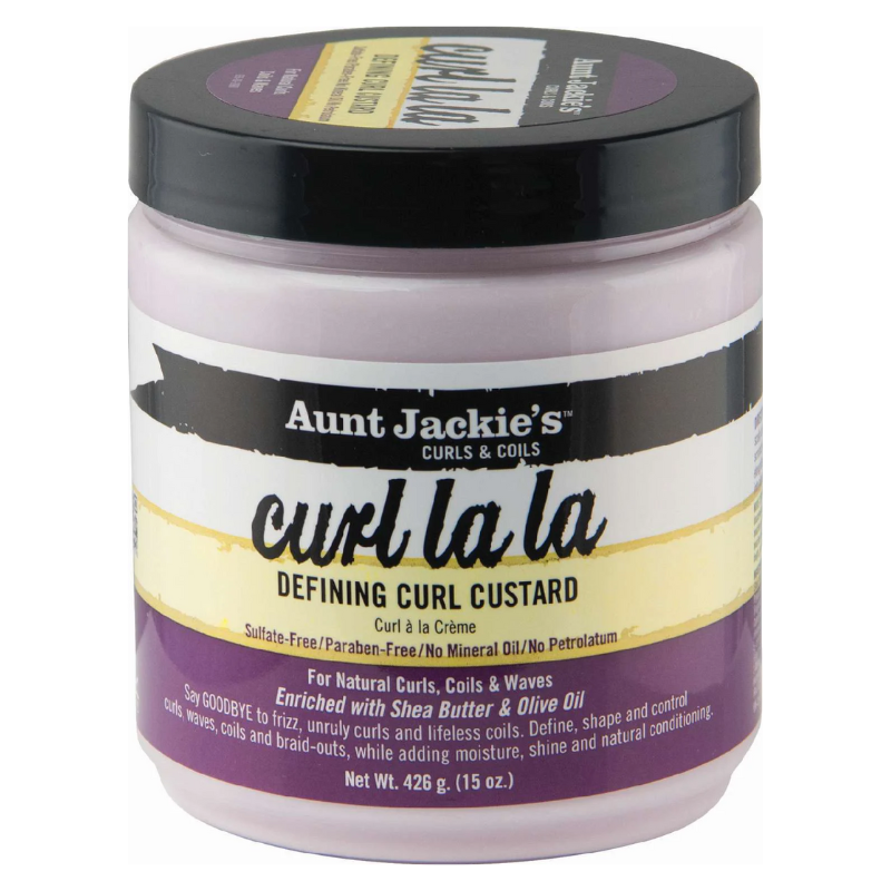 Aunt Jackie’s Curl La La Defining Curl Custard – 15 oz - Elevate Styles