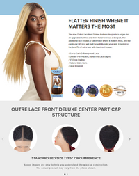 Thumbnail for Outre Premium Synthetic Lace Front Deluxe Wig Lumina 24