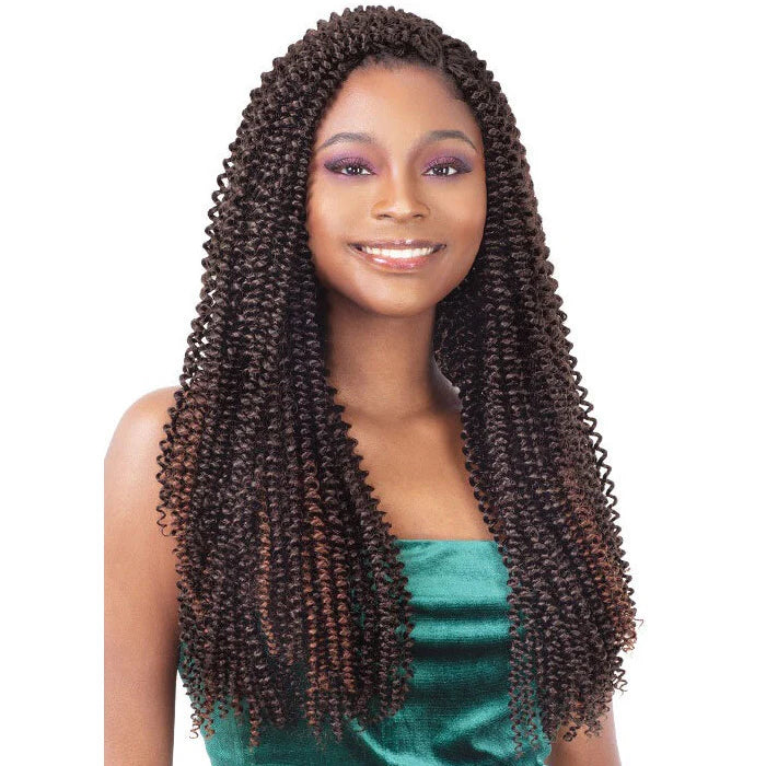 Shake N Go Freetress Braid Sparkling Curl 18" - Elevate Styles