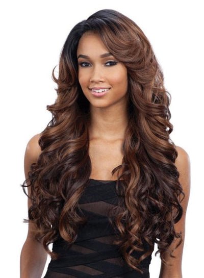 Freetress Equal Synthetic Deep Invisible L Part Lace Front Wig Karissa - Elevate Styles