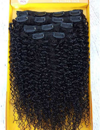 Thumbnail for Sensationnel Curls Kinks & Co 100% Human Hair 9PC Textured Clip-ins 3C Clique 18