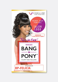Thumbnail for Vivica A Fox Bang N Pony BP-FELICIA 2 Pieces - Elevate Styles