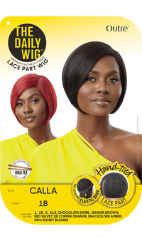 Thumbnail for Outre The Daily Wig Premium Synthetic Hand-Tied Lace Part Wig Calla - Elevate Styles