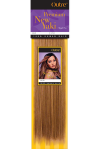 Thumbnail for Outre Premium New Yaki 100% Human Hair Weaving - Elevate Styles