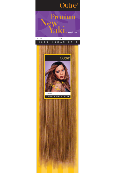 Outre Premium New Yaki 100% Human Hair Weaving - Elevate Styles