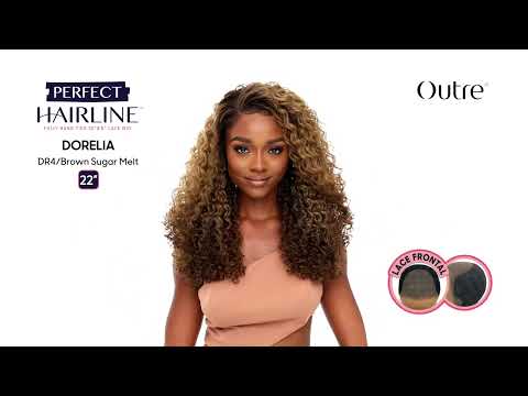 Outre Perfect Hairline 13"x 4"  HD Transparent Lace Front Wig Dorelia