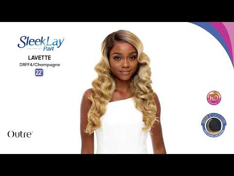 Outre Sleeklay Part HD Deep C Lace Front Wig Lavette
