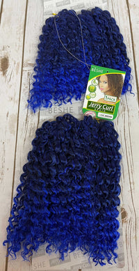 Thumbnail for Beshe Synthetic 3X Pre-Looped Jerry Curl Crochet Braid 10
