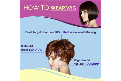 How to wear a wig?