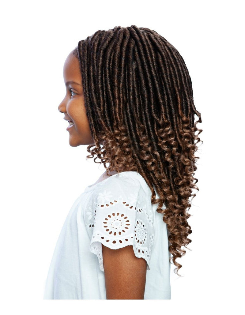 Afri Naptural Synthetic Kids Crochet Braid Kids Locs Lulu Goddess Locs 10" KLOC02 - Elevate Styles