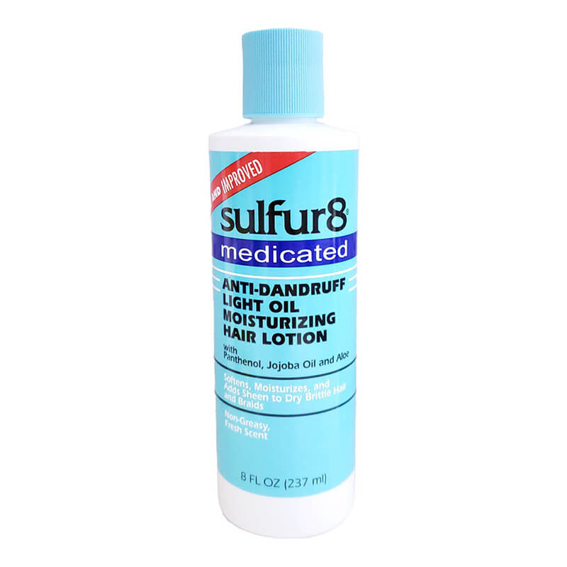 Sulfur8 Medicated Anti-Dandruff Light Oil Moisturizing Hair Lotion 8 oz - Elevate Styles