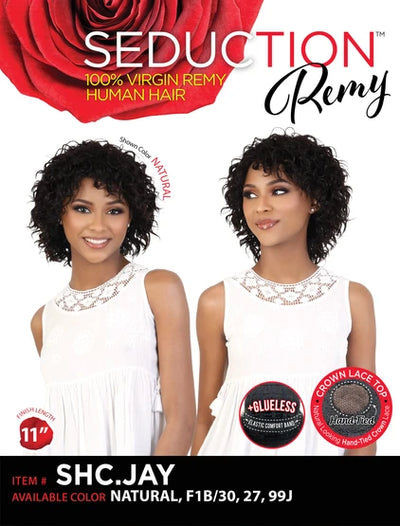 Seduction 100% Virgin Remy Human Hair Wig SHC.JAY - Elevate Styles
