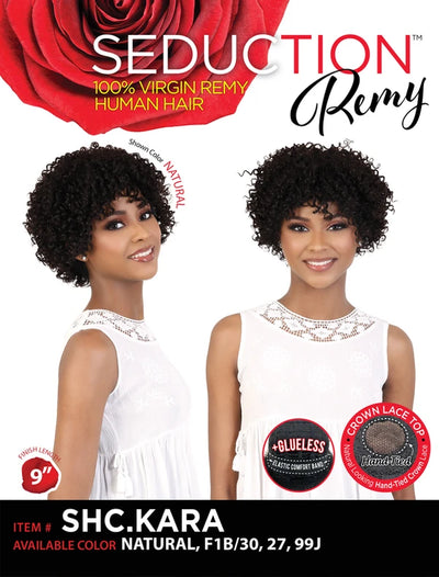 Seduction 100% Virgin Remy Human Hair Wig SHC.KARA - Elevate Styles
