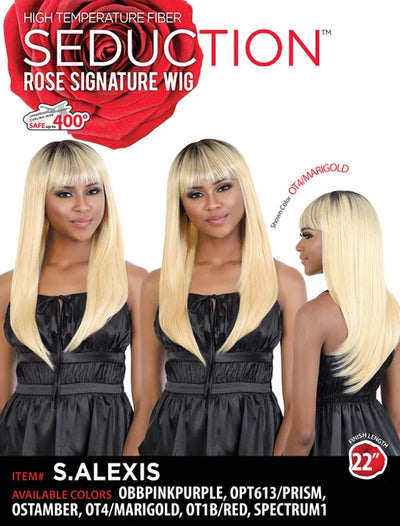 Seduction Rose Signature Synthetic Wig S.ALEXIS 22" - Elevate Styles
