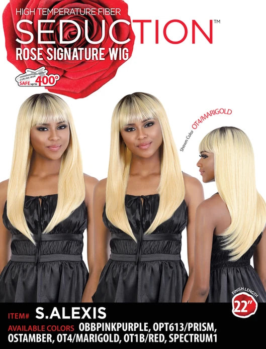 Seduction Rose Signature Synthetic Wig S.ALEXIS 22" - Elevate Styles