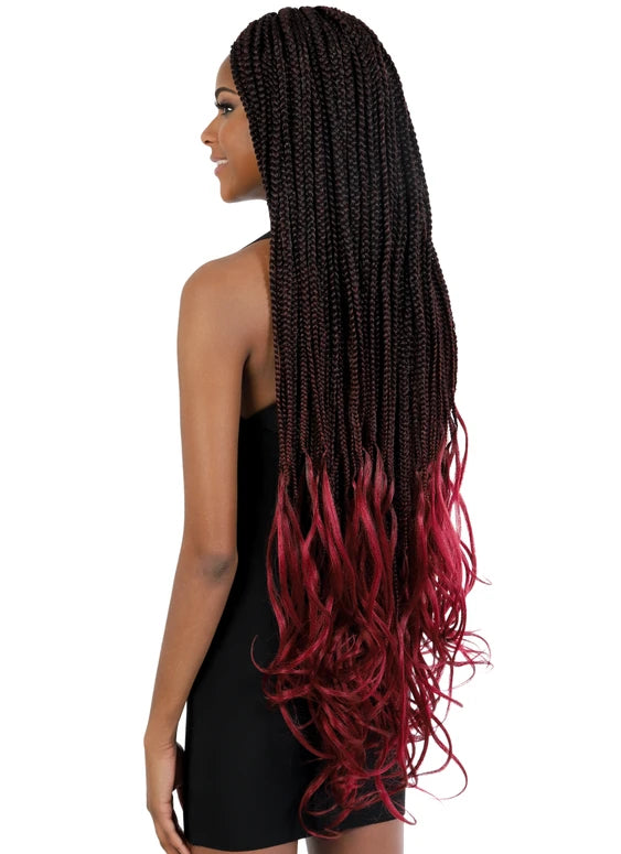 Seduction Signature Crochet Braid 2x Lizzy Box Braid 36"  SC.2LBOX36 - Elevate Styles