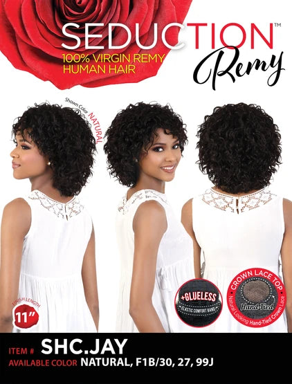 Seduction 100% Virgin Remy Human Hair Wig SHC.JAY - Elevate Styles