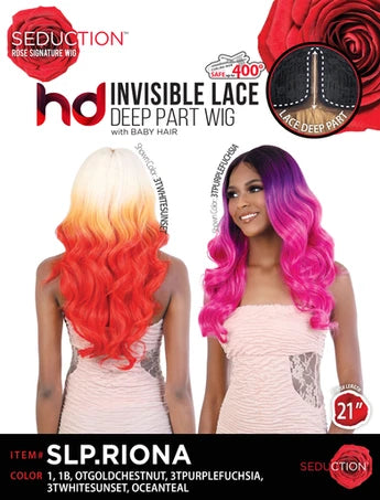 Seduction HD Invisible Lace Deep Part Wig SLP.RIONA - Elevate Styles